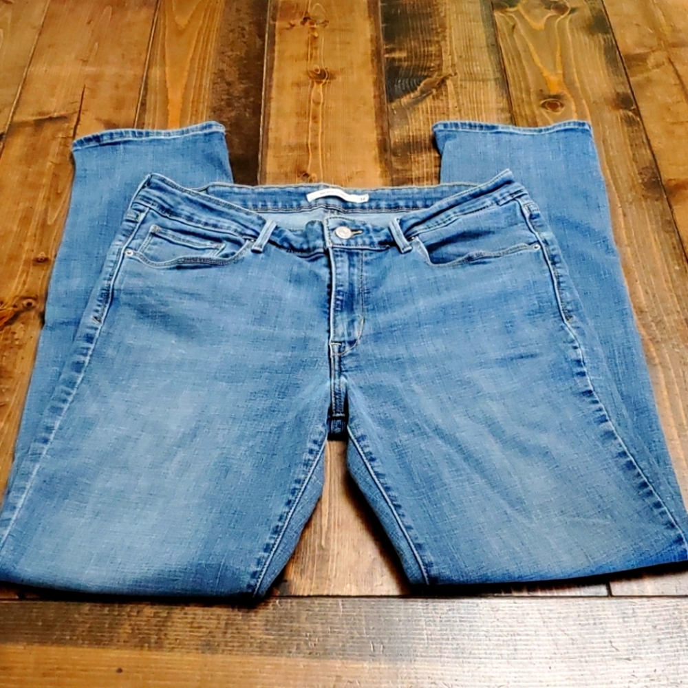 LEVI'S Mid Rise Skinny Jeans Womens 14